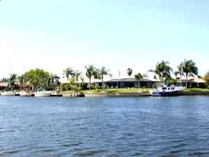 More waterfront homes in Punta Gorda Isles.